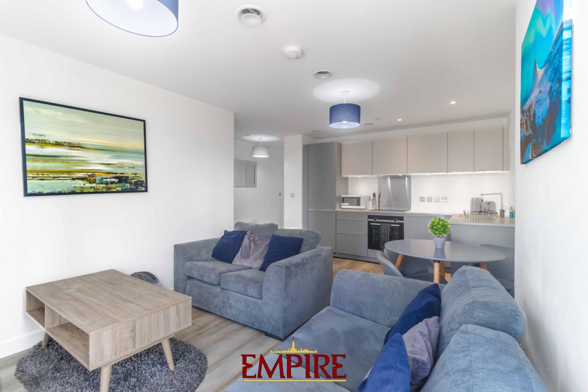 Luxury 2 Bedroom Apartment, On Broad Street! Birmingham Esterno foto